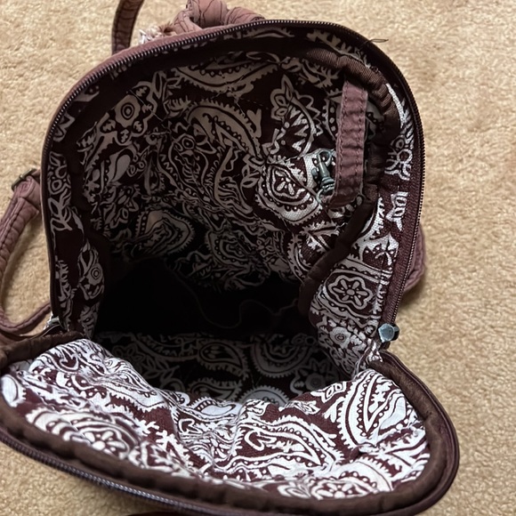 Backpack.  Patchwork type.  Small. - Picture 3 of 7